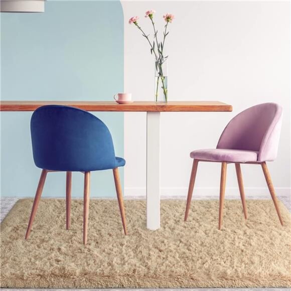 Modern Soft Fluffy Large Shaggy Rug for Bedroom Livingroom Dorm Kids Room Indoor - Picture 7 of 8